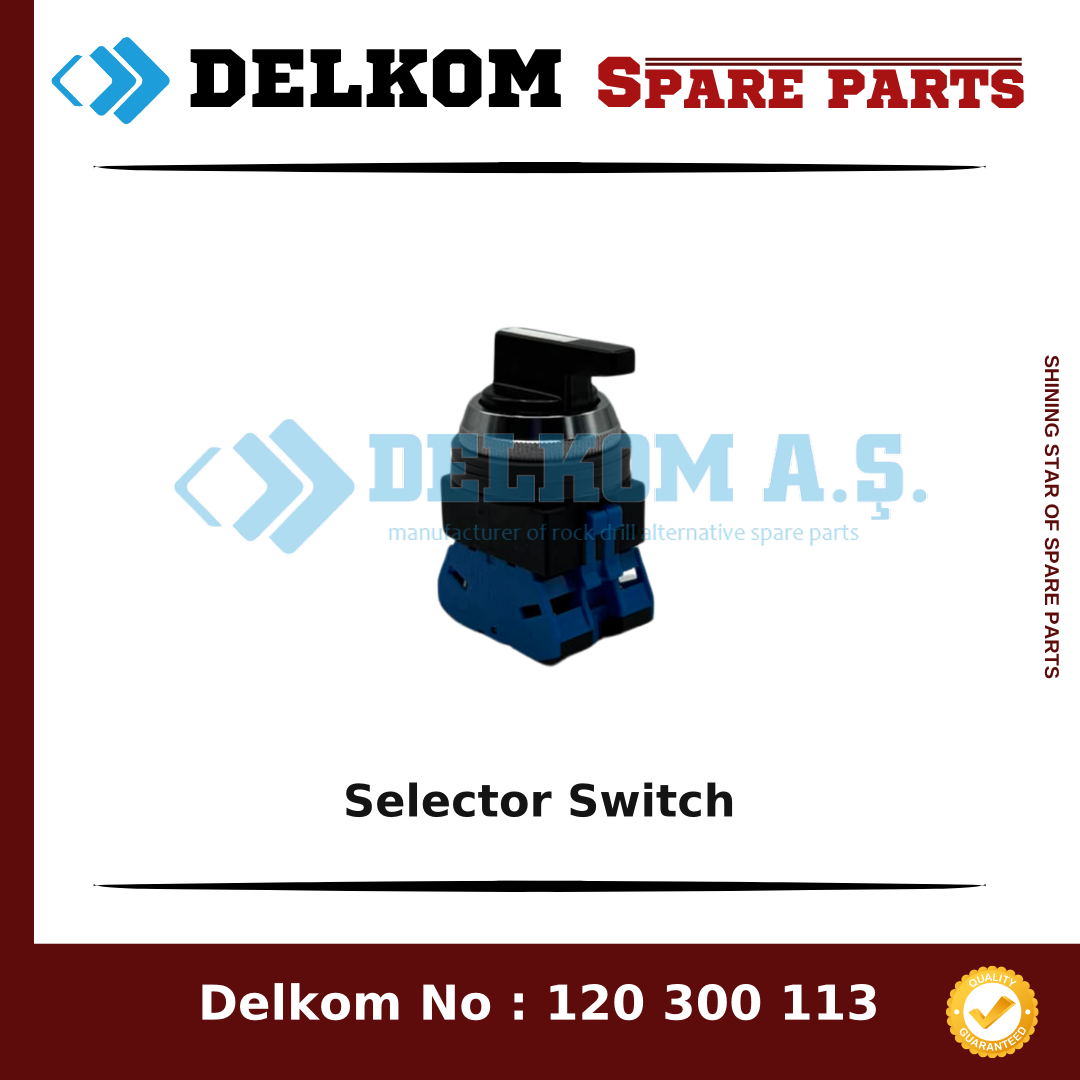 Epiroc Selector Switch spare part, OEM 2653 1714 76