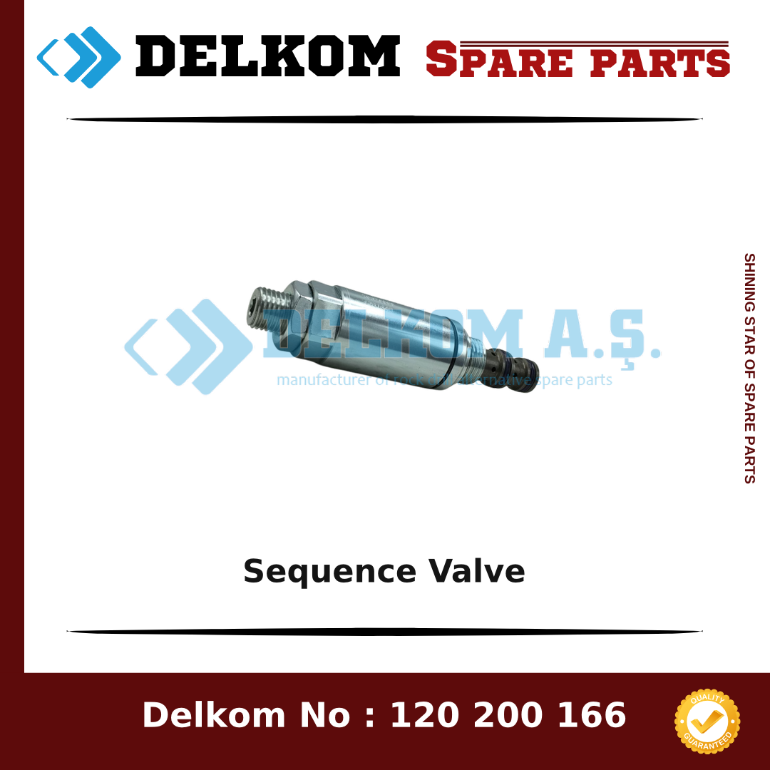 Epiroc Sequence Valve spare part, OEM 3222 3345 32