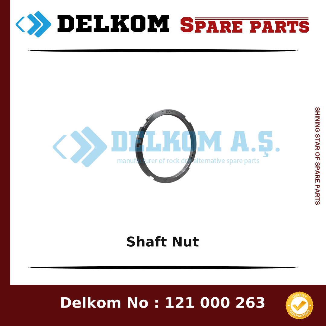 Epiroc Shaft Nut spare part, OEM 6060 0021 08