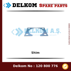 Epiroc Shim spare part, OEM 3128 3147 49