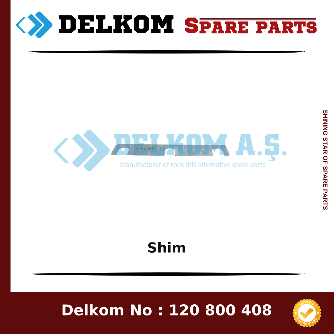 Epiroc Shim spare part, OEM 3222 3126 49