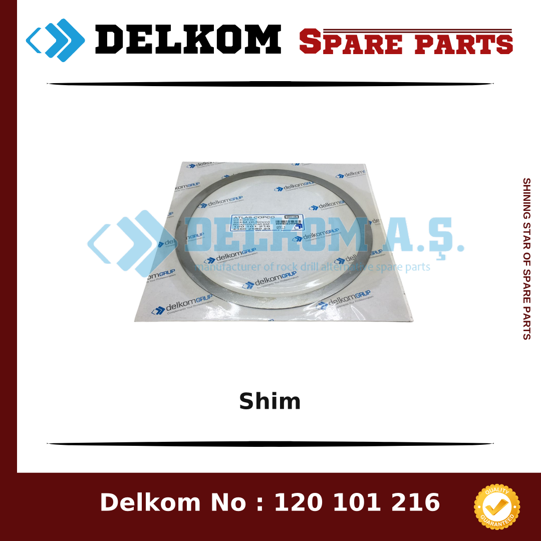 Epiroc Shim spare part, OEM 4350 2580 23