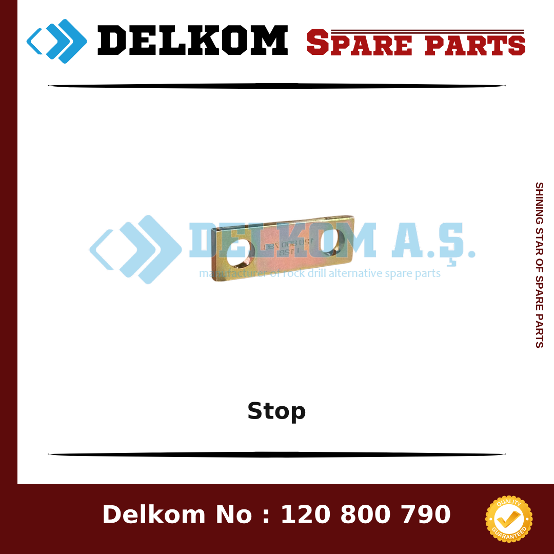 Epiroc Stop spare part, OEM 3128 3052 06