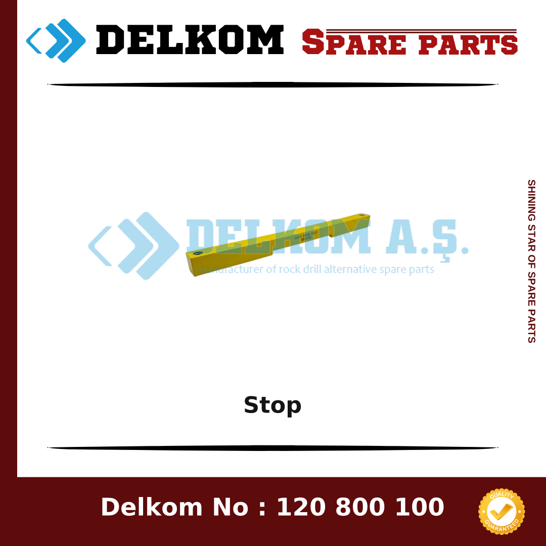 Epiroc Stop spare part, OEM 3128 3059 22