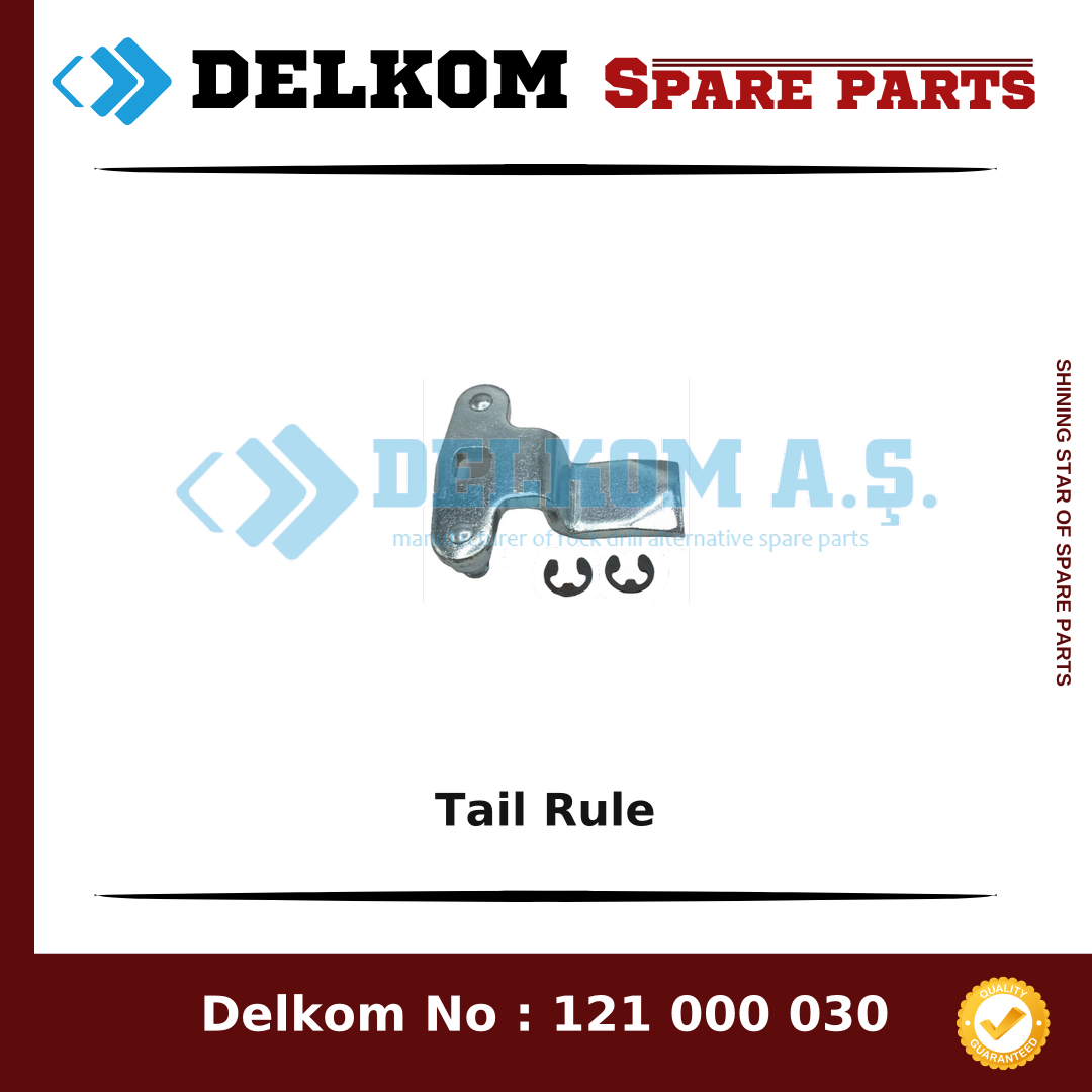 Epiroc Tail Rule spare part, OEM 3222 3029 78