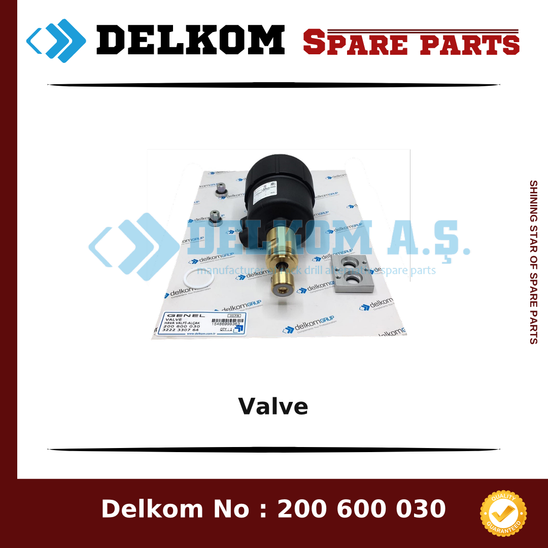 Epiroc Valve spare part, OEM 3222 3307 64
