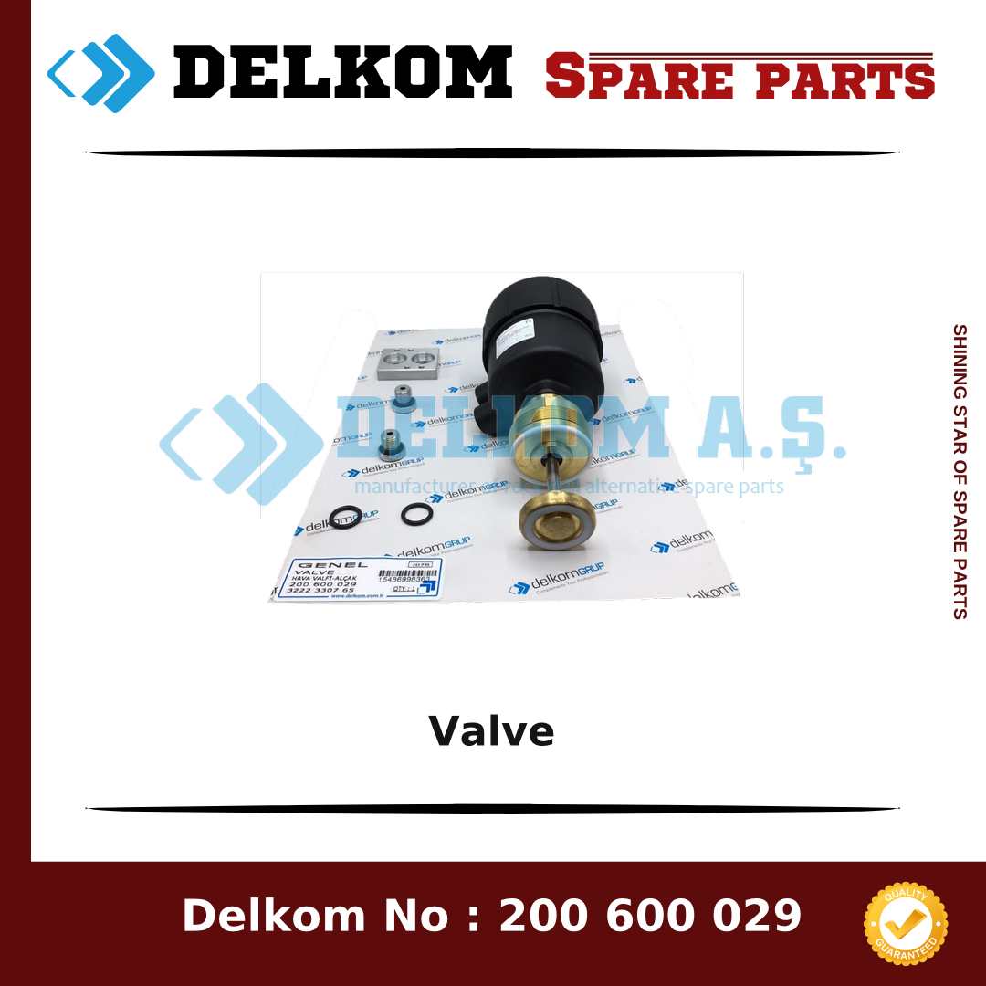Epiroc Valve spare part, OEM 3222 3307 65