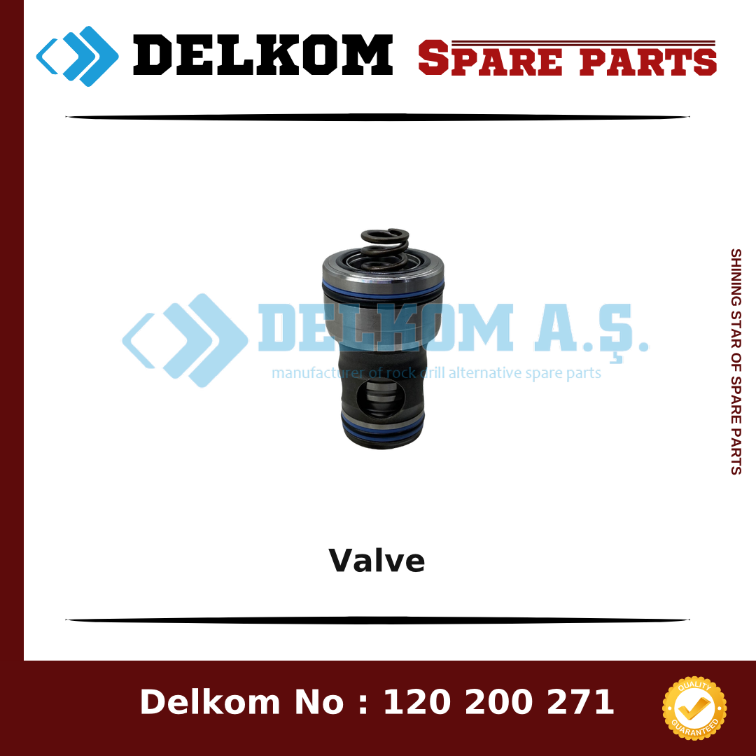 Epiroc Valve spare part, OEM 9106 1078 43
