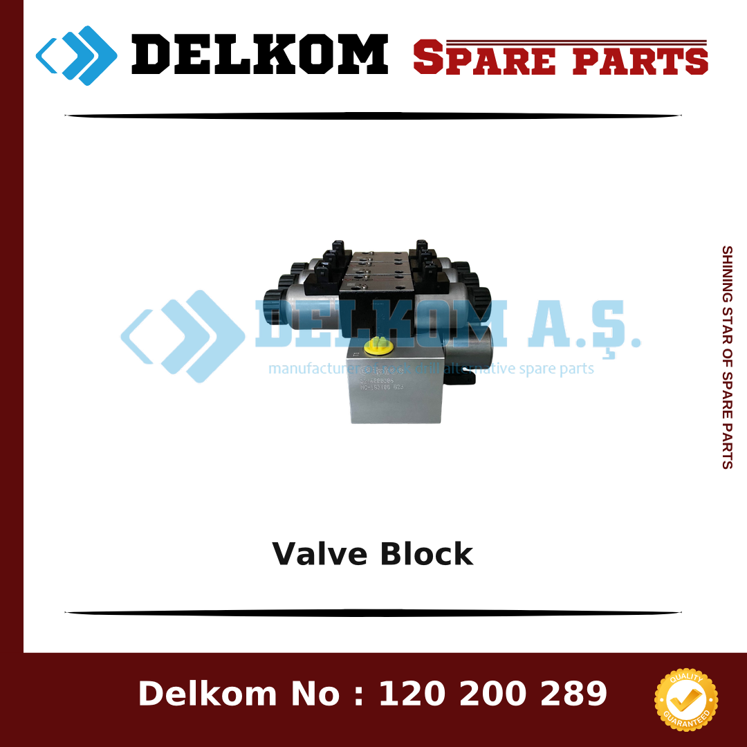 Epiroc Valve Block spare part, OEM 3216 0005 06