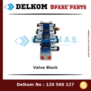 Epiroc Valve Block spare part, OEM 3222 3052 33