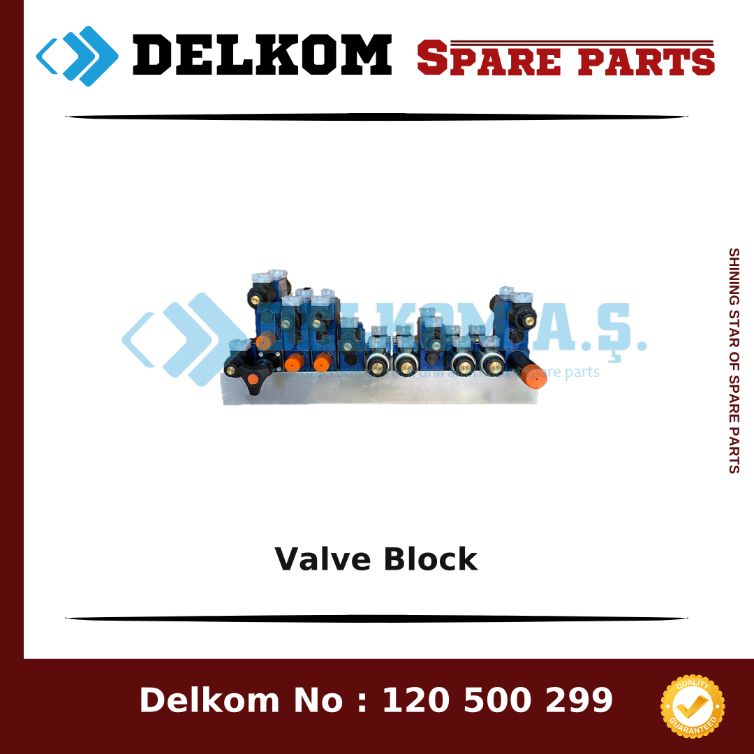 Epiroc Valve Block spare part, OEM 3222 3245 11