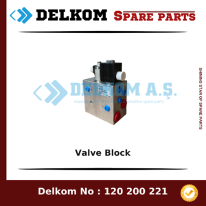 Epiroc Valve Block spare part, OEM 3222 3257 02