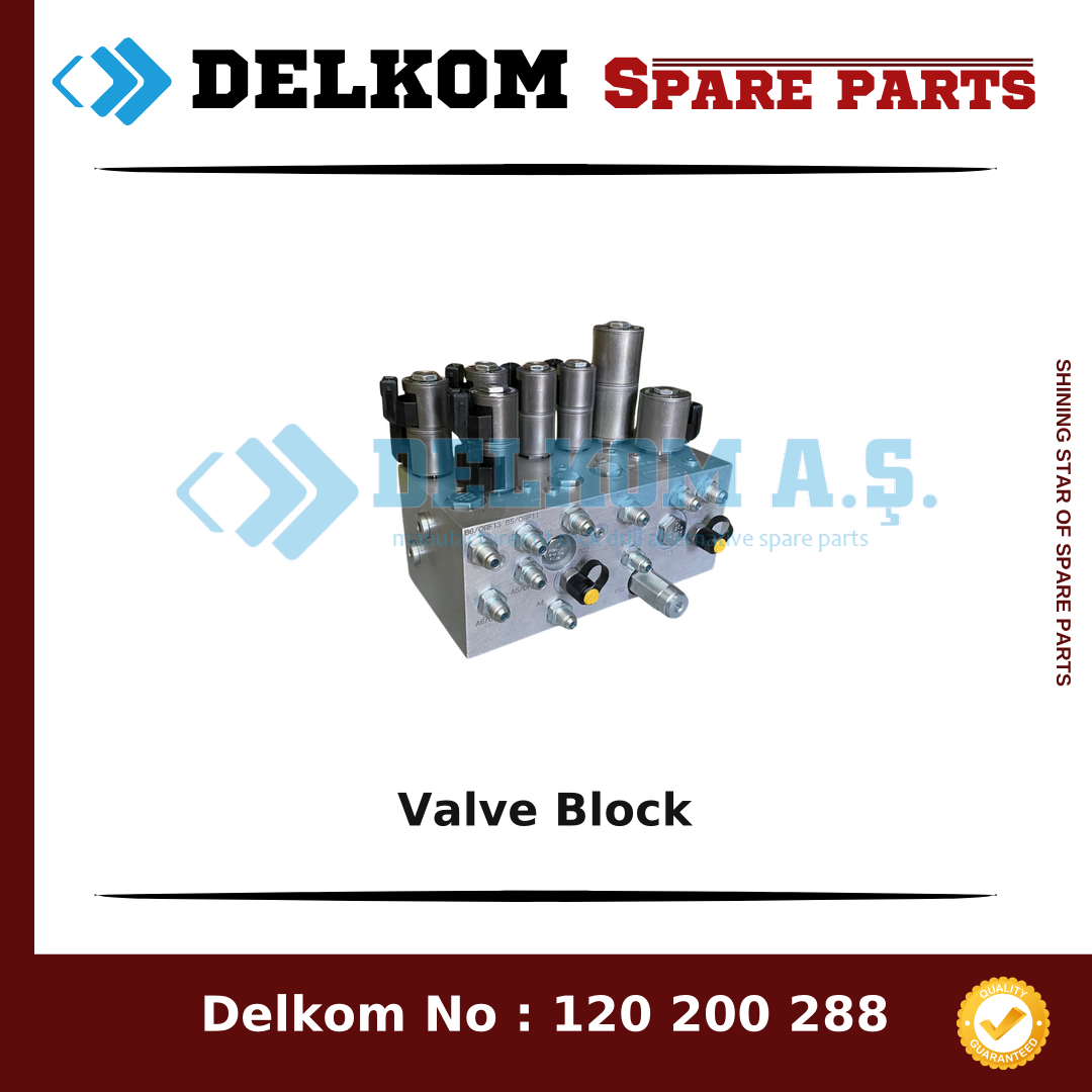 Epiroc Valve Block spare part, OEM 3222 3453 15