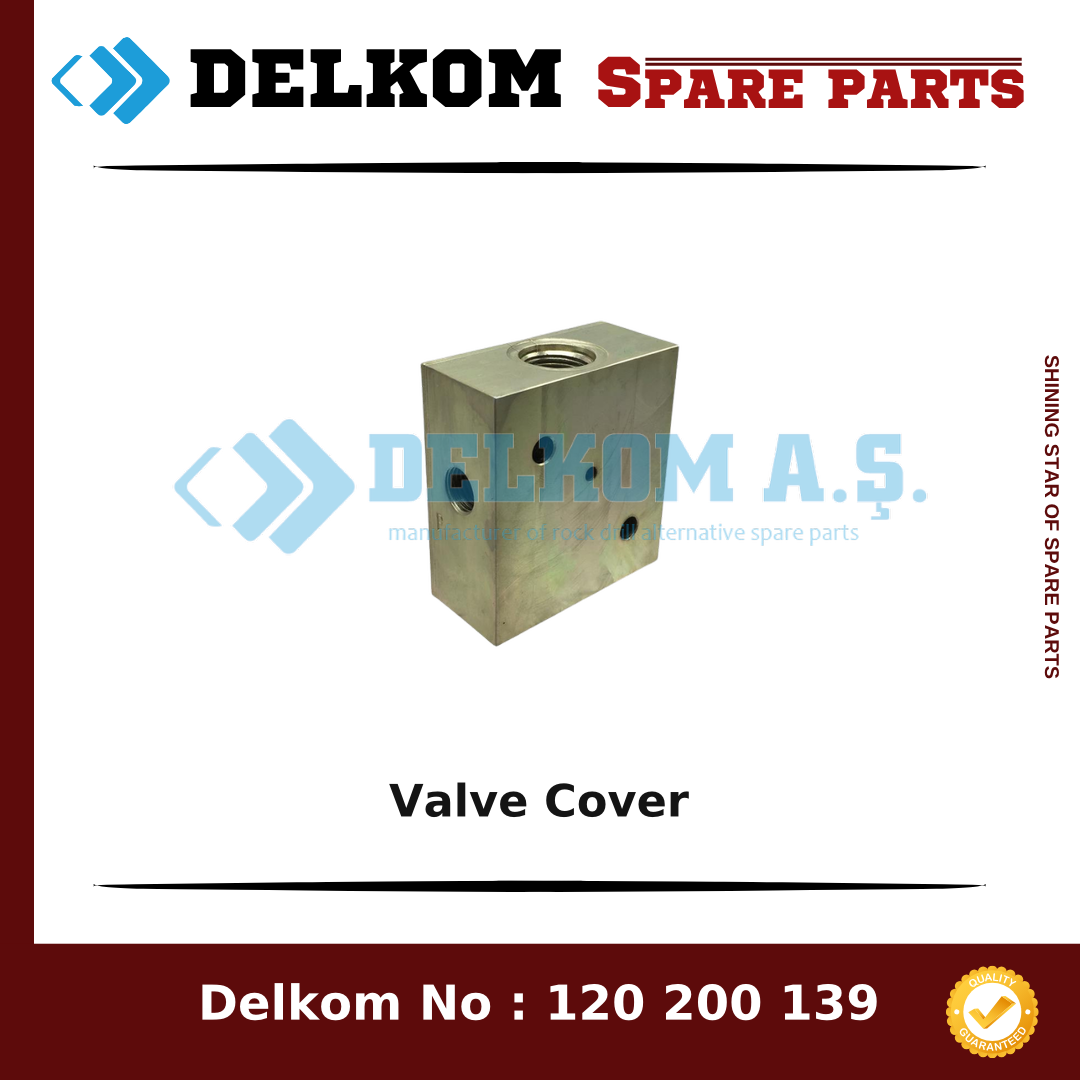 Epiroc Valve Cover spare part, OEM 3125 5623 10
