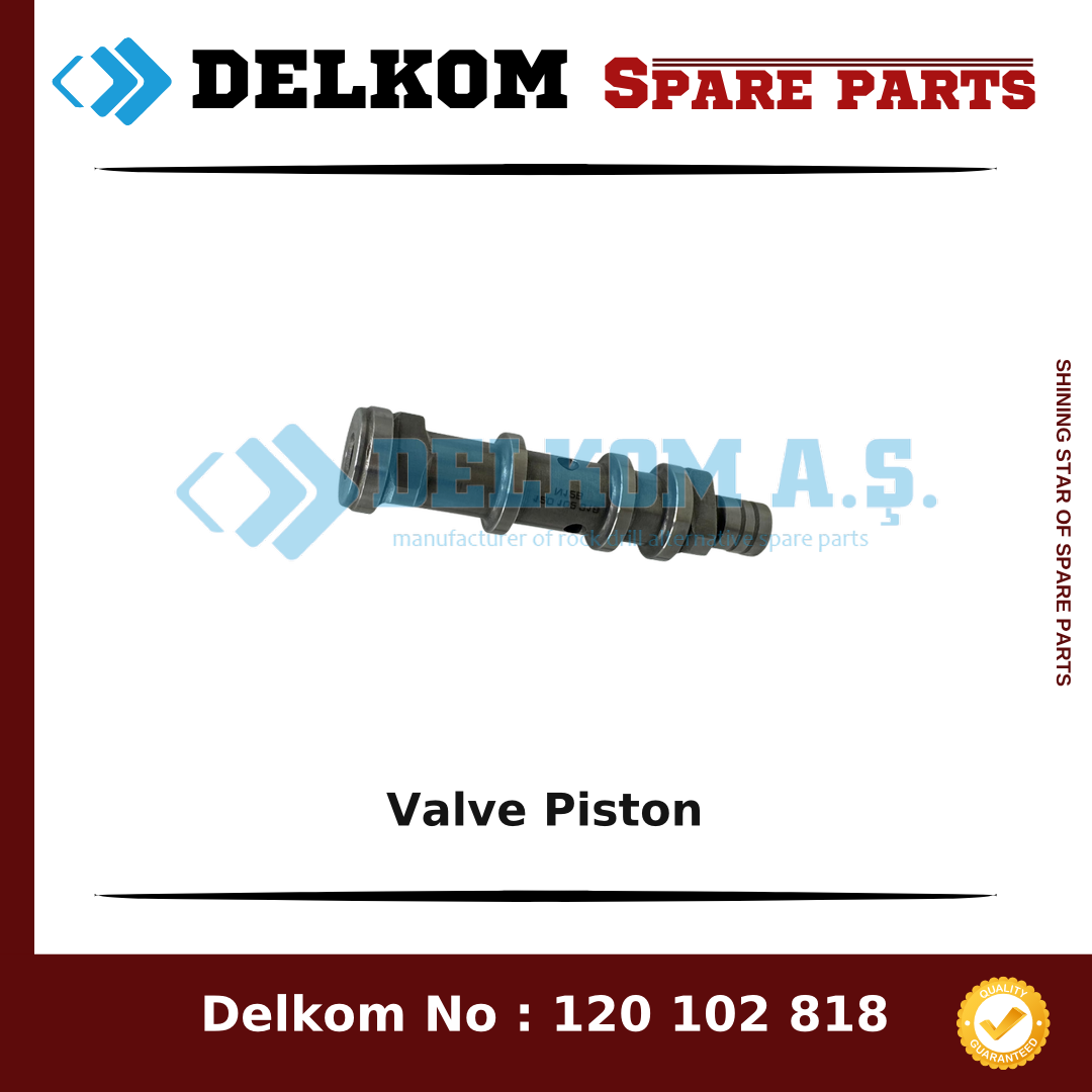 Epiroc Valve Piston spare part, OEM 3115 6001 22