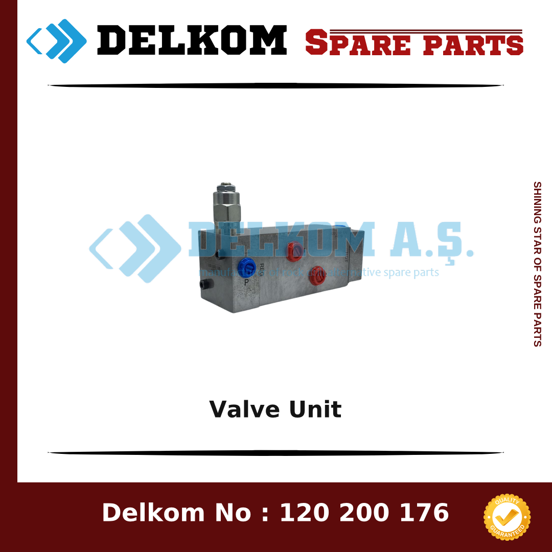 Epiroc Valve Unit spare part, OEM 3125 0906 91