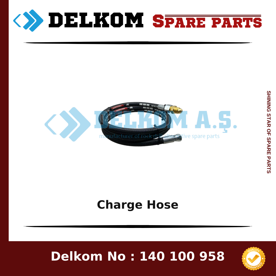 Ingersoll Rand Charge Hose spare part, OEM 2651 0367 05