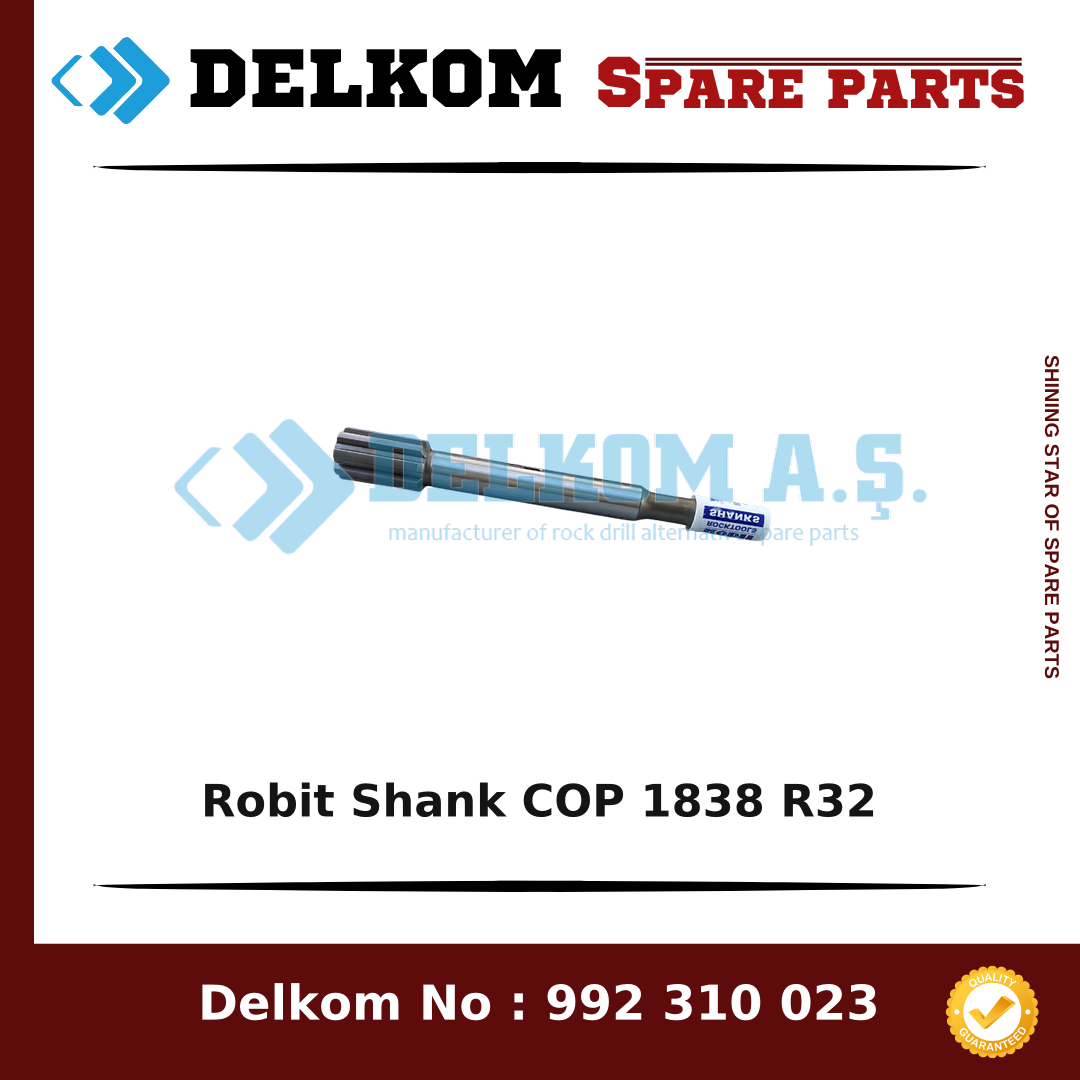 Robit Shank COP 1838 R32 spare part, OEM 06F-07-2431